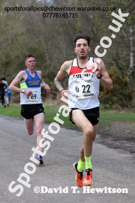 Senior mens English National 12 Stage Road Relay, 2016 English National 12 and 6 Stage Road Relays, Sutton Coldfield, Birmingham. Photo: David T. Hewitson/Sports for All Pics